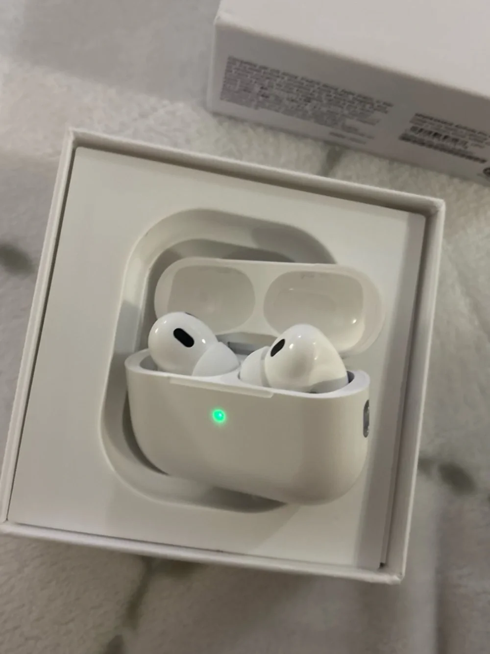 Apple AirPods Pro Charging Case in White with Packaging Inserts